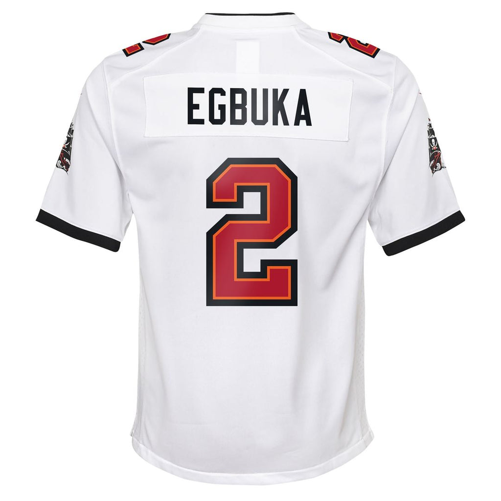 Emeka Egbuka Tampa Bay Buccaneers Nike Youth Team Game Jersey - Orange