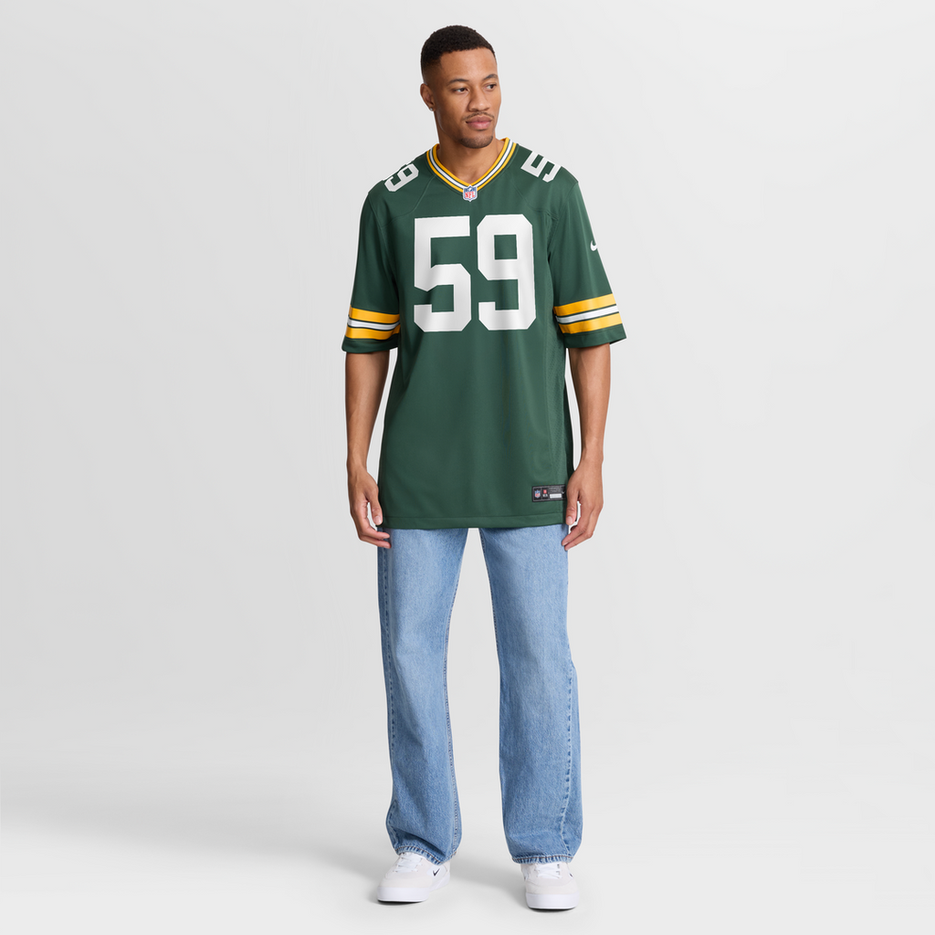 Ty'Ron Hopper Green Bay Packers Nike  Game Jersey -  Green