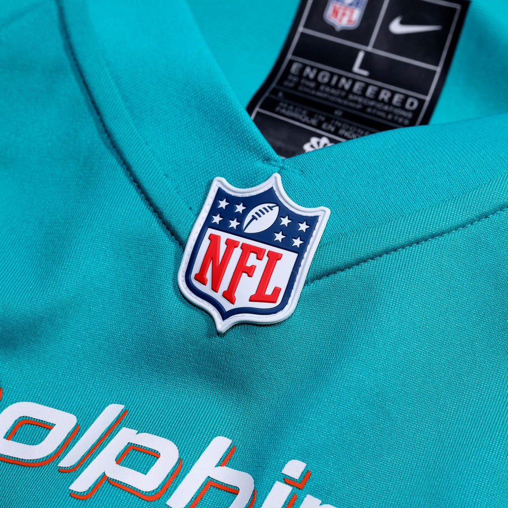 Austin Jackson Miami Dolphins Nike Game Jersey - Aqua