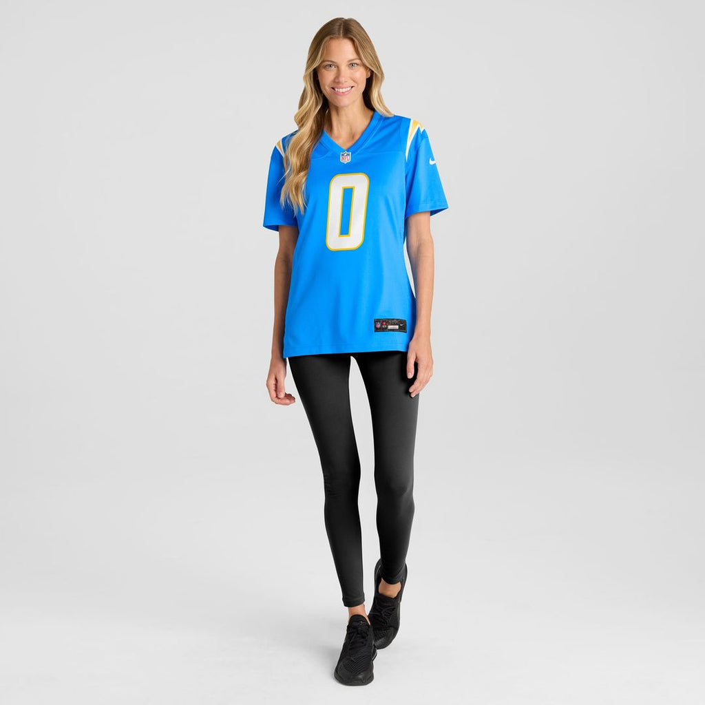 Daiyan Henley Los Angeles Chargers Nike Women's Team Game Jersey - Powder Blue