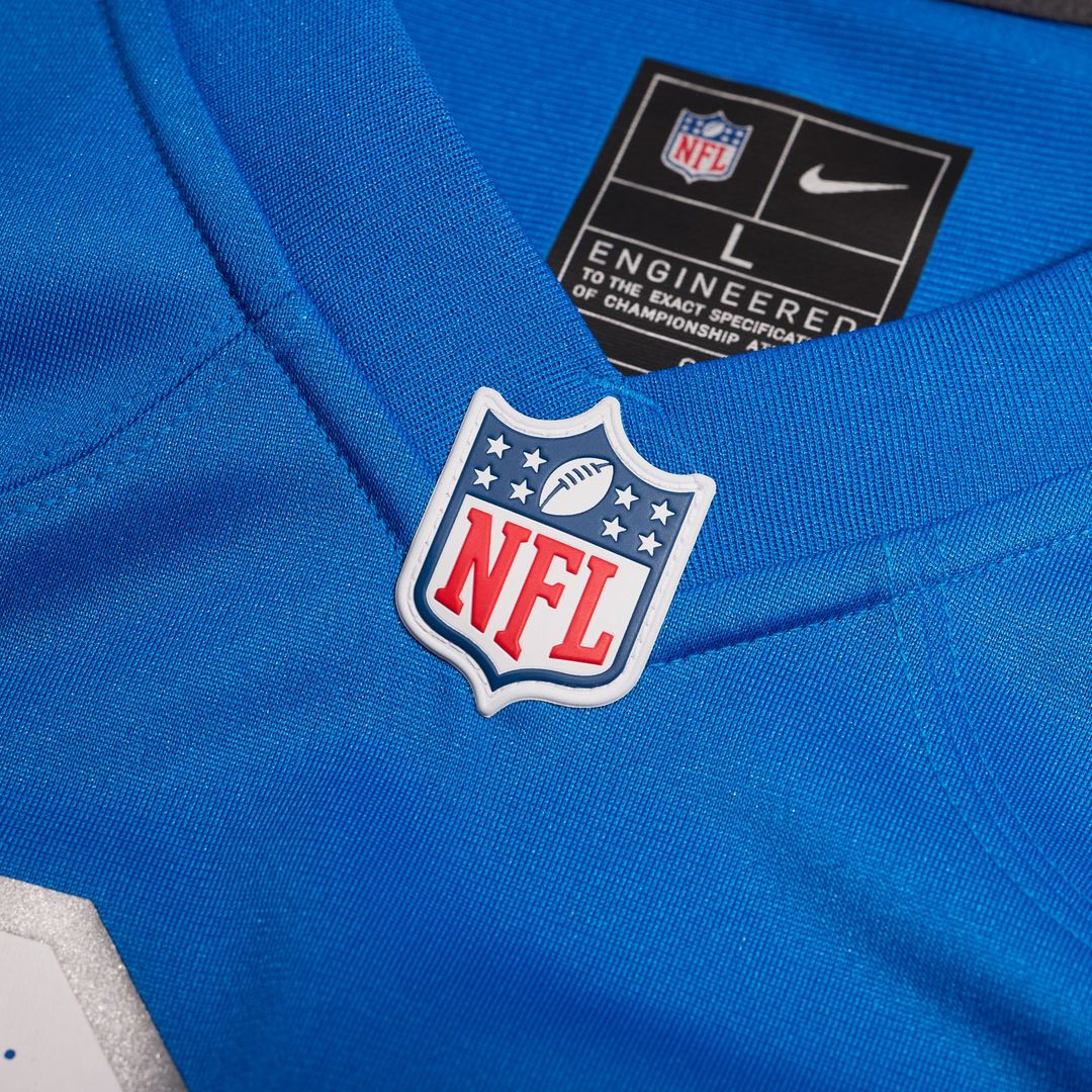 Penei Sewell Detroit Lions Nike Game Jersey - Blue