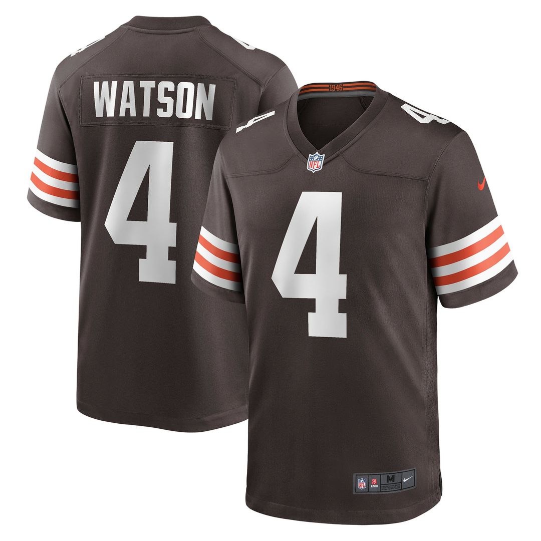 Deshaun Watson Cleveland Browns Nike Game Jersey - White