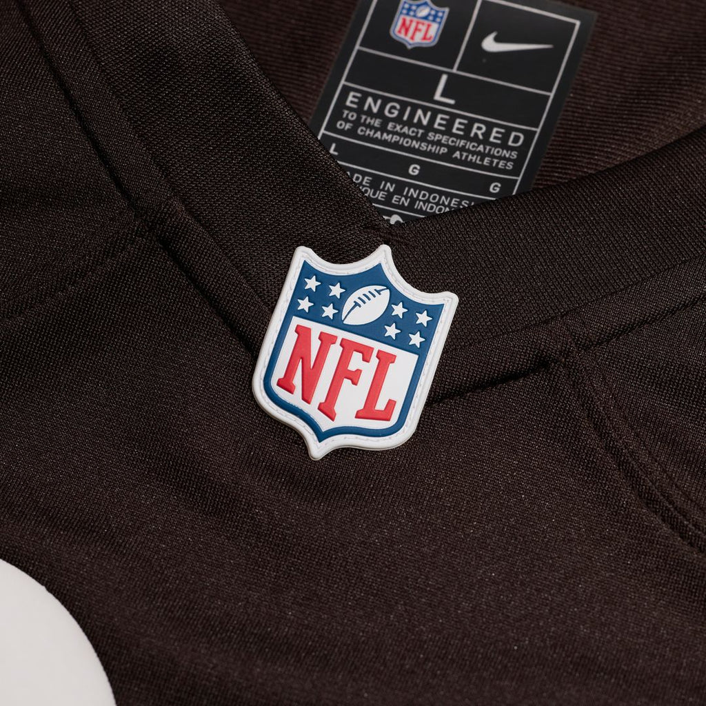 Carson Schwesinger Cleveland Browns Nike 2025 NFL Draft Game Jersey - Brown