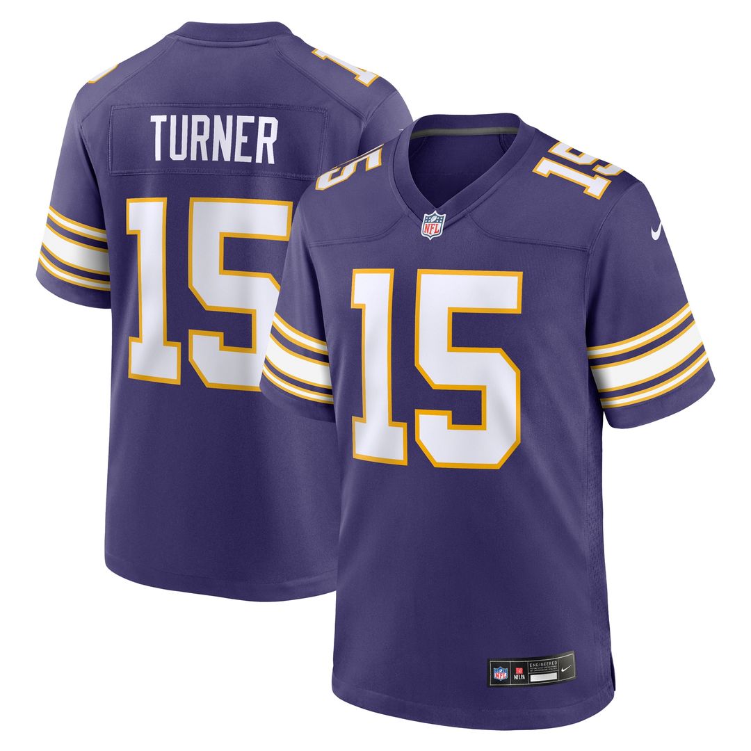 Dallas Turner Minnesota Vikings Nike Game Jersey -  White
