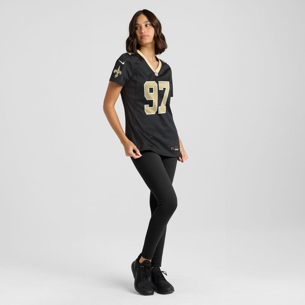 Khristian Boyd New Orleans Saints Nike Women's  Game Jersey -  Black