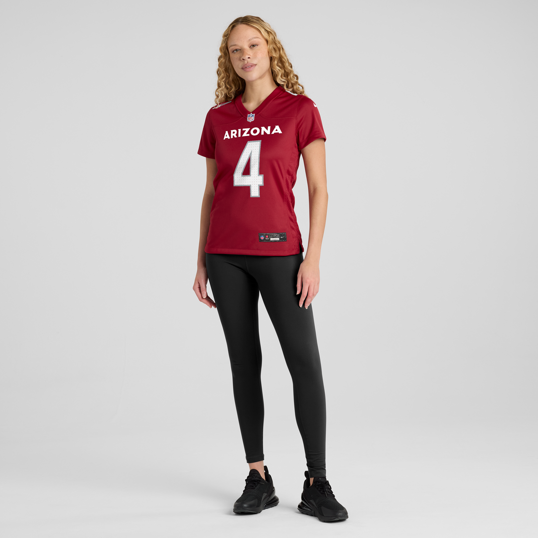 Jeremiyah Love Arizona Cardinals Nike Women's Game Jersey - White