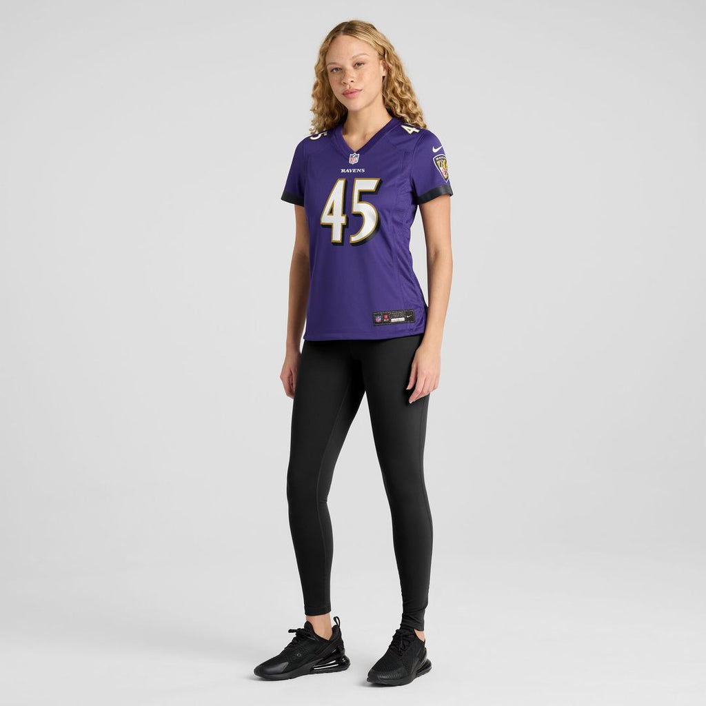 Mike Green Baltimore Ravens Nike Women's Team Game Jersey -  Purple