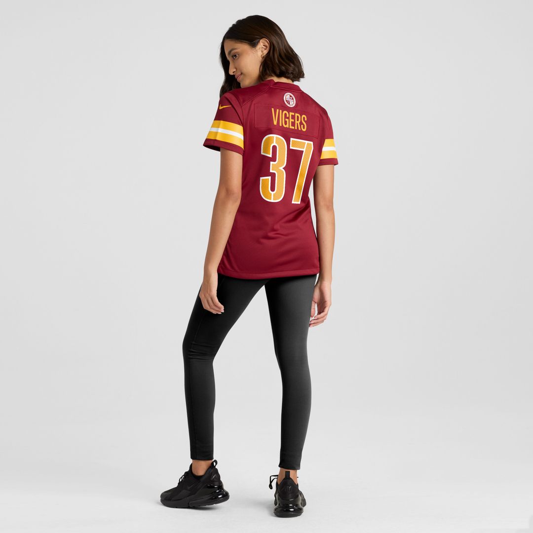 Car'lin Vigers Washington Commanders Nike Women's Team Game Jersey -  Burgundy
