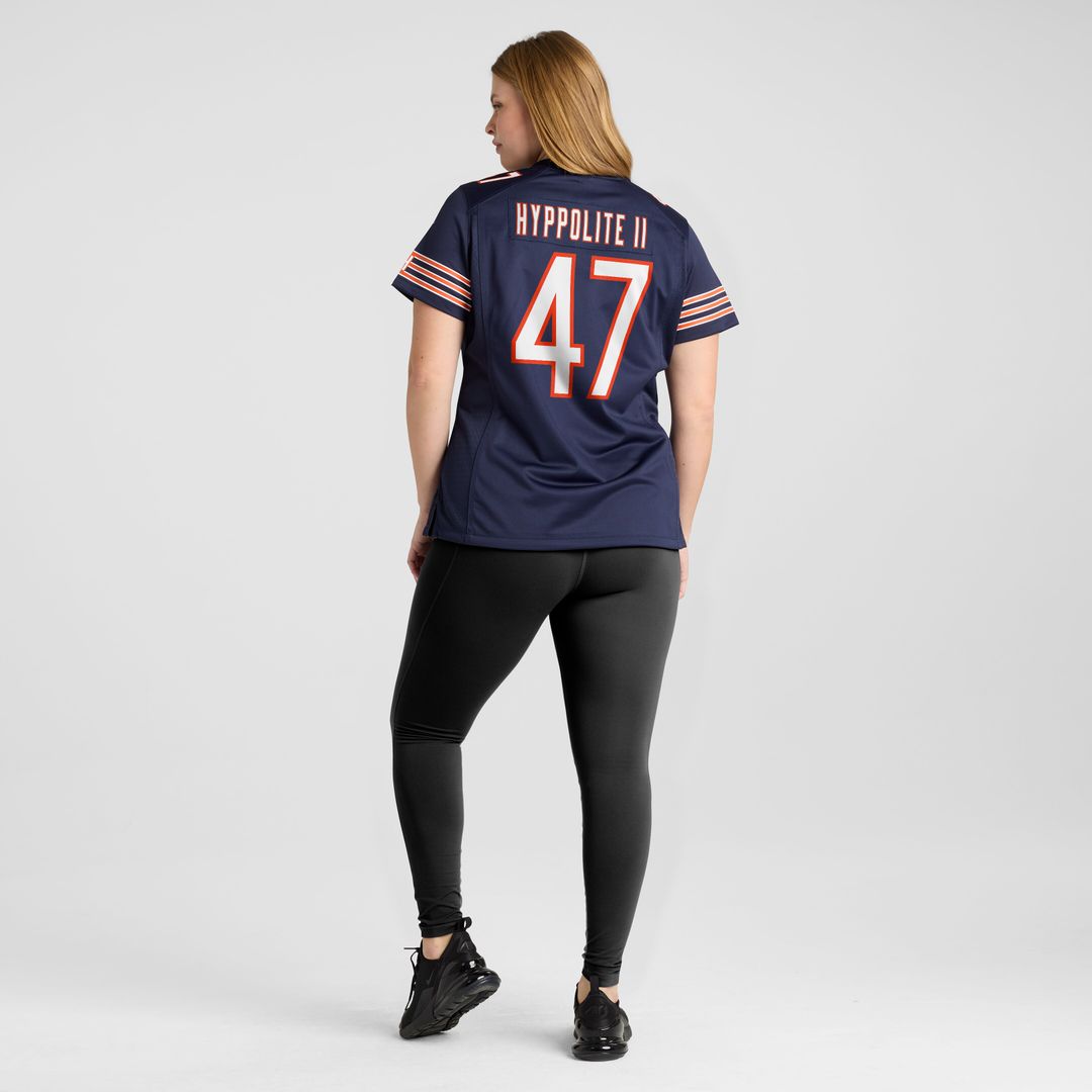 Ruben Hyppolite II Chicago Bears Nike Women's Team Game Jersey - Navy