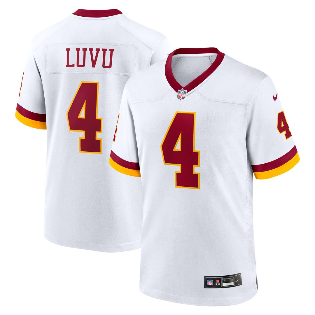 Frankie Luvu Washington Commanders Nike Hail Raiser Alternate Game Jersey - Black