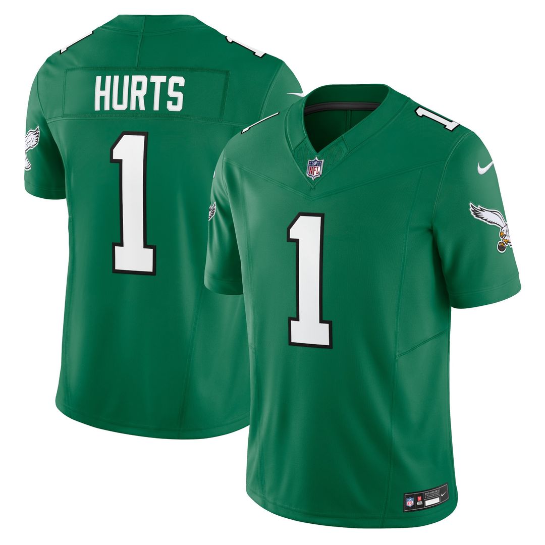 Jalen Hurts Philadelphia Eagles Nike Alternate Vapor F.U.S.E. Limited Jersey - Black
