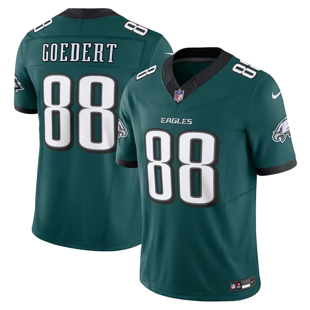 Dallas Goedert Philadelphia Eagles Nike Vapor F.U.S.E. Limited Jersey - Kelly Green