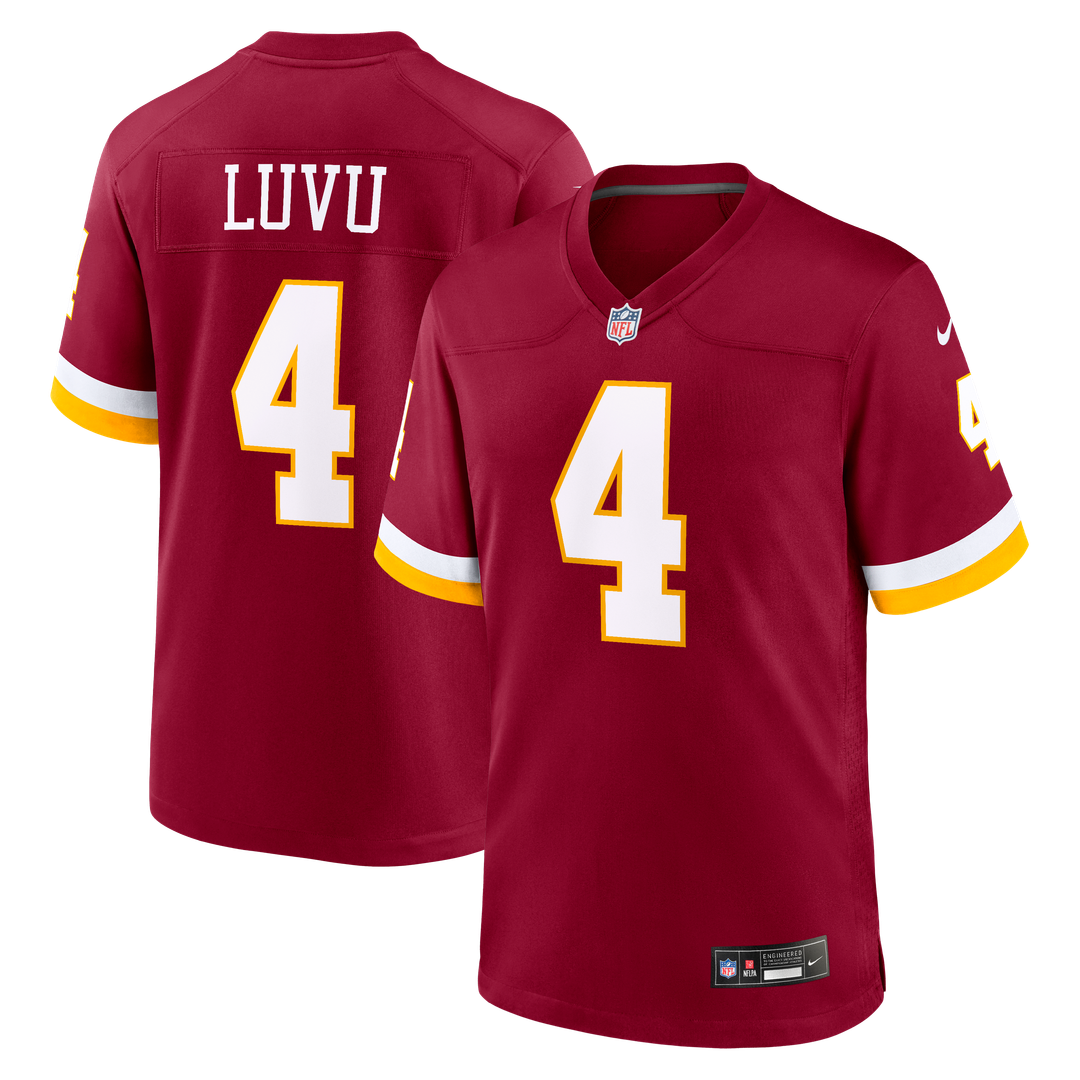 Frankie Luvu Washington Commanders Nike Game Super Bowl Era Jersey - White