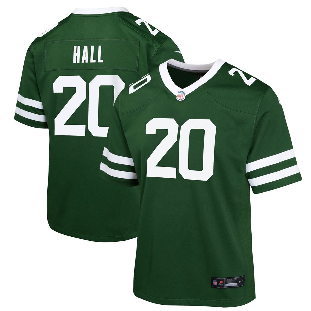 Breece Hall New York Jets Nike Youth Game Jersey - White
