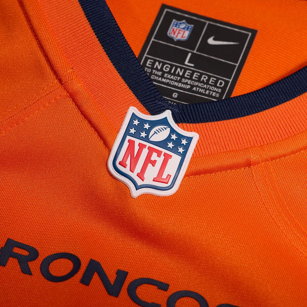 Jonah Elliss Denver Broncos Nike Team Game Jersey -  Orange