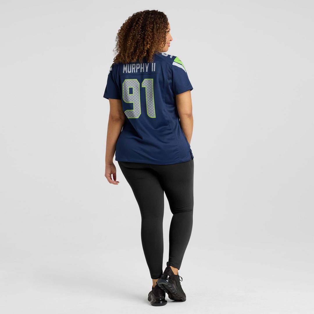 Byron Murphy II Seattle Seahawks Nike Women's Team Game Jersey -  College Navy