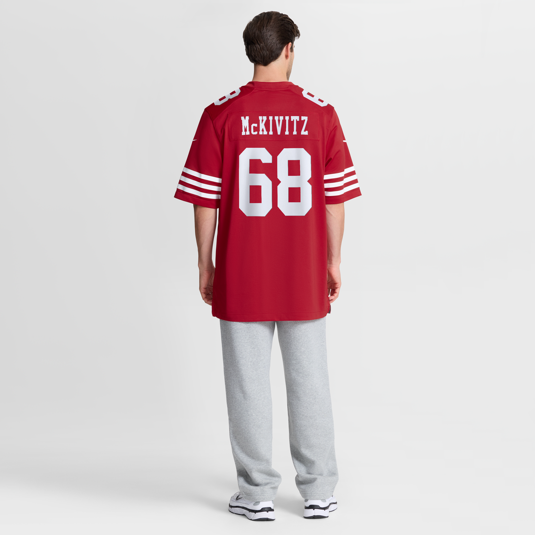 Colton McKivitz San Francisco 49ers Nike  Game Jersey -  Scarlet