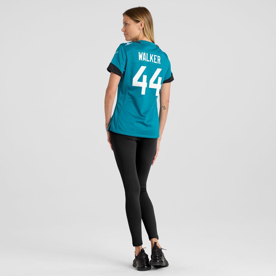 Travon Walker Jacksonville Jaguars Nike Women's Player Jersey - Teal