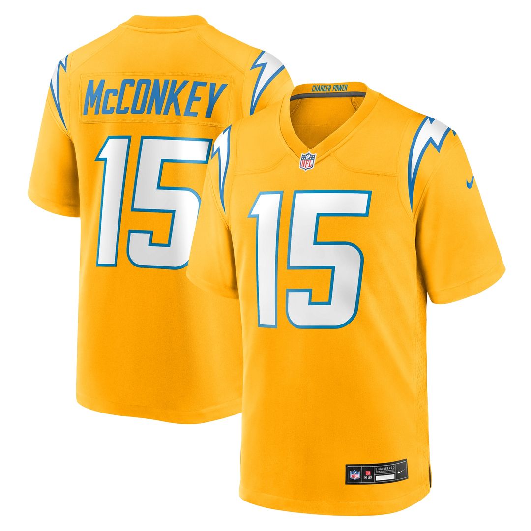 Ladd McConkey Los Angeles Chargers Nike  Player Game Jersey - Powder Blue