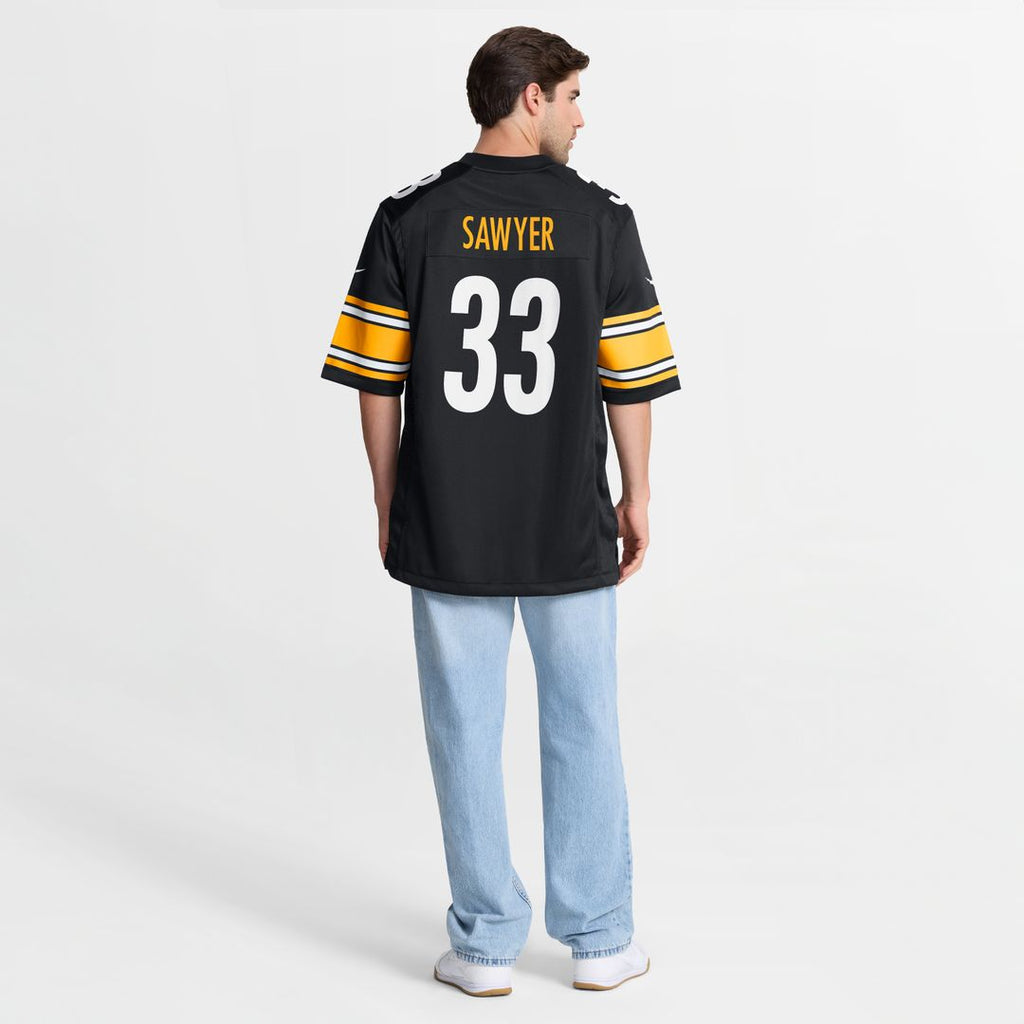 Jack Sawyer Pittsburgh Steelers Nike Team Game Jersey -  Black