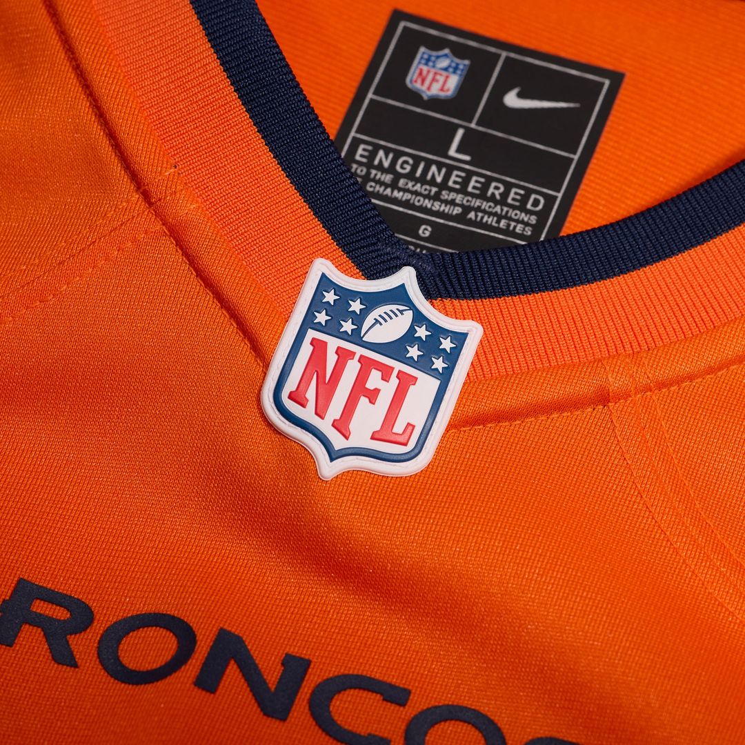 JL Skinner Denver Broncos Nike Team Game Jersey -  Orange