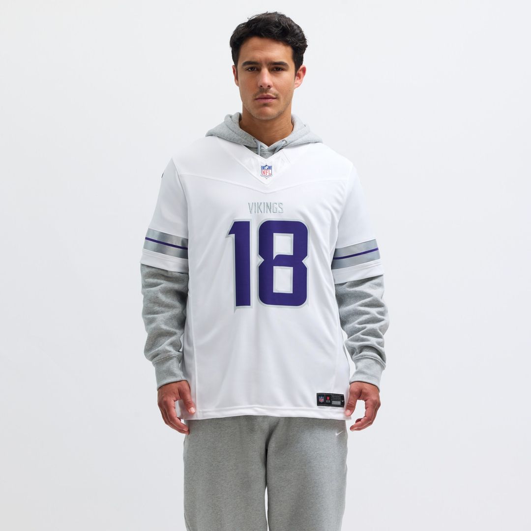 Justin Jefferson Minnesota Vikings Nike Alternate Vapor F.U.S.E. Limited Jersey - White
