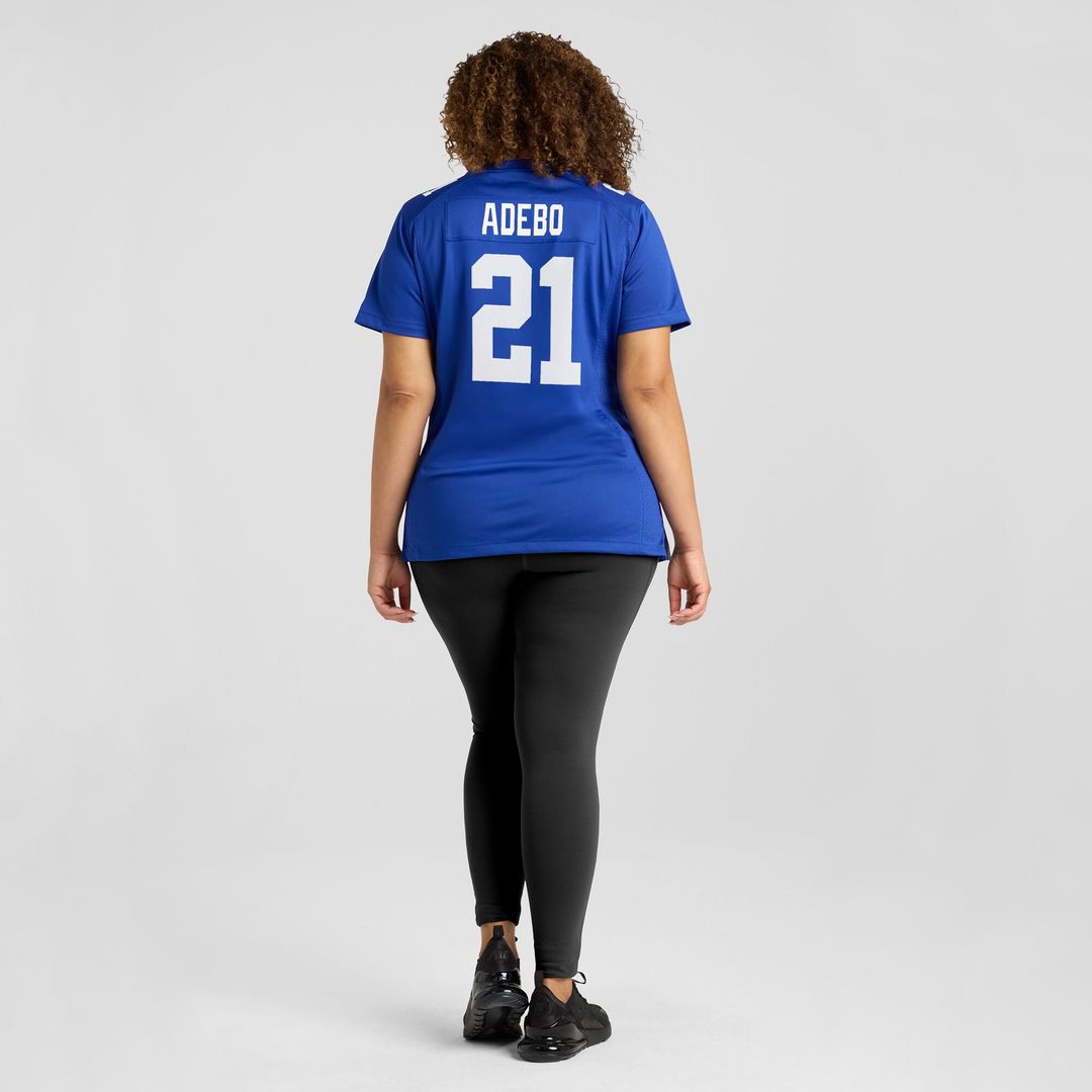 Paulson Adebo New York Giants Nike Women's Team Game Jersey -  Royal