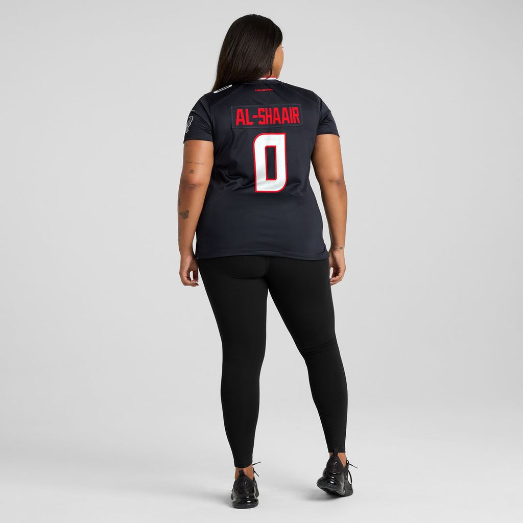 Azeez Al-Shaair Houston Texans Nike Women's Team Game Jersey -  Navy