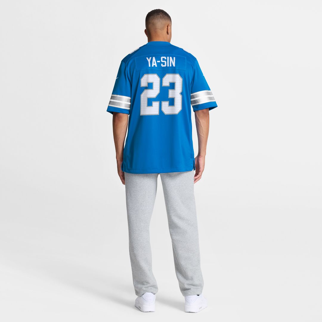 Rock Ya-Sin Detroit Lions Nike Team Game Jersey -  Blue
