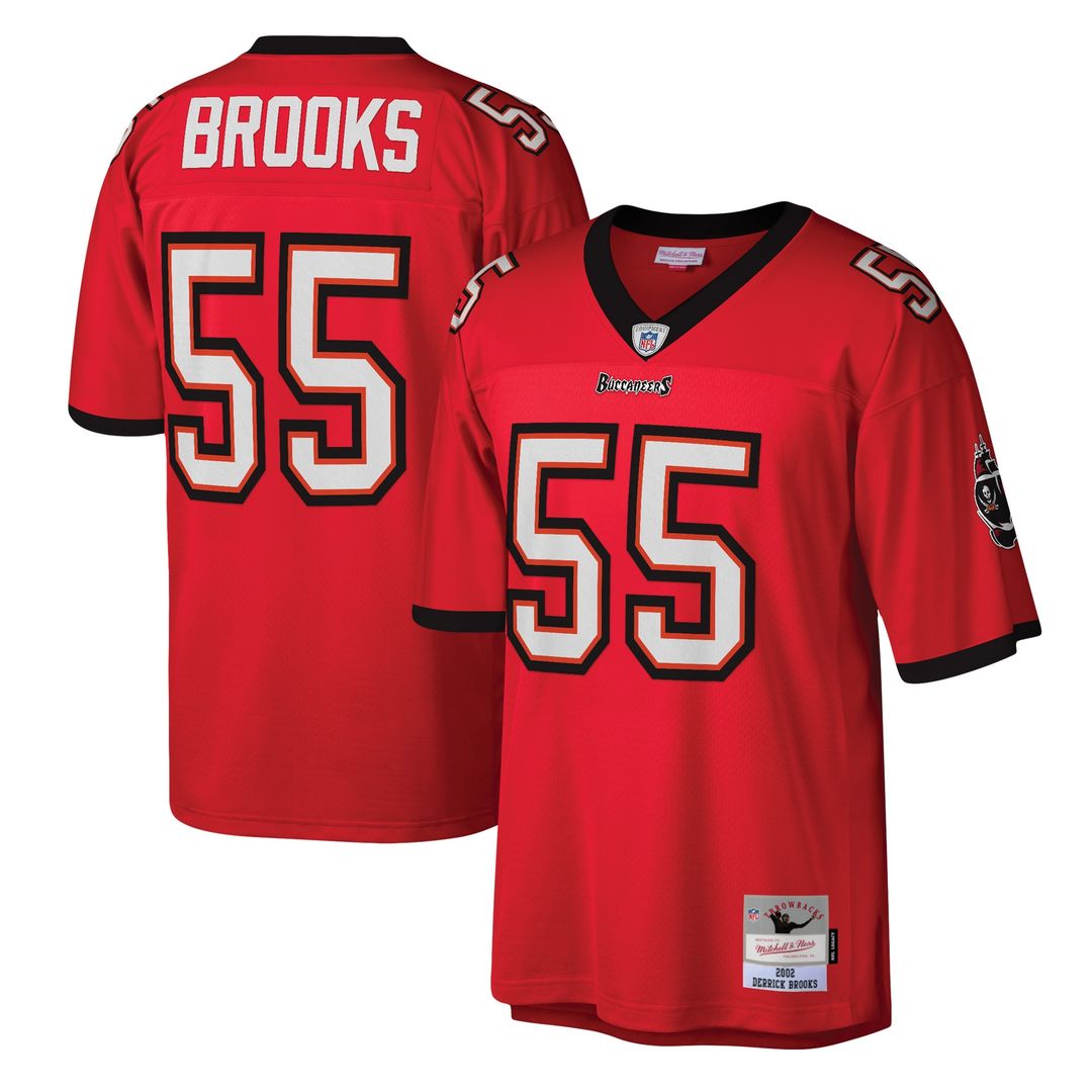Derrick Brooks Tampa Bay Buccaneers Mitchell & Ness Legacy Replica Jersey - Orange